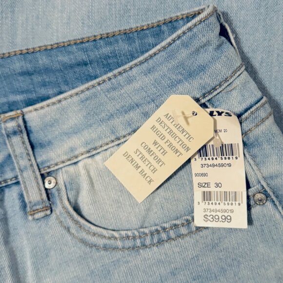 RSQ Vintage Mom Distressed Jeans (30), NWT - Picture 6 of 9